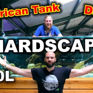Building An 8ft - 1000L African River Tank (Day 2 HARDSCAPE)